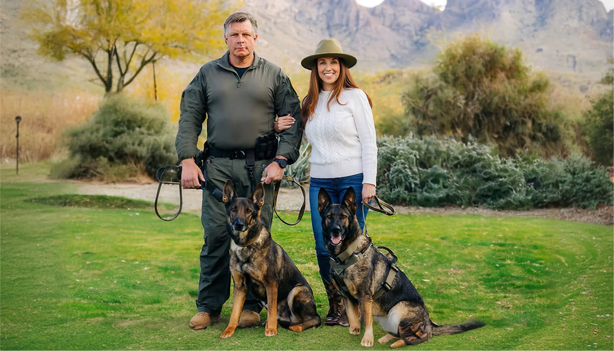 Three decades with working dogs.