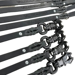 Ultimate Protection Dog Leather Leash Frog 360 -Vlad