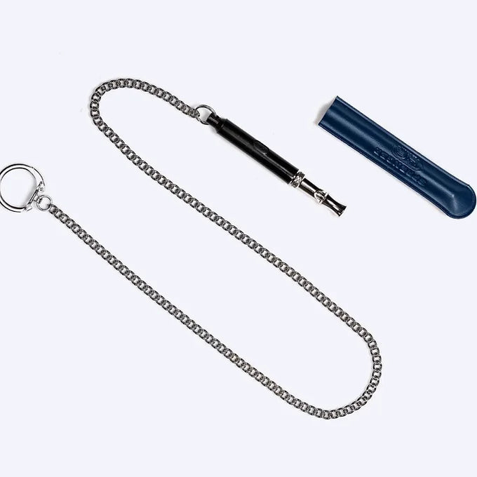 Herm Sprenger Soundless Training Whistle with Chain