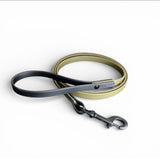 Bespoke dog leash with Chicago screws
