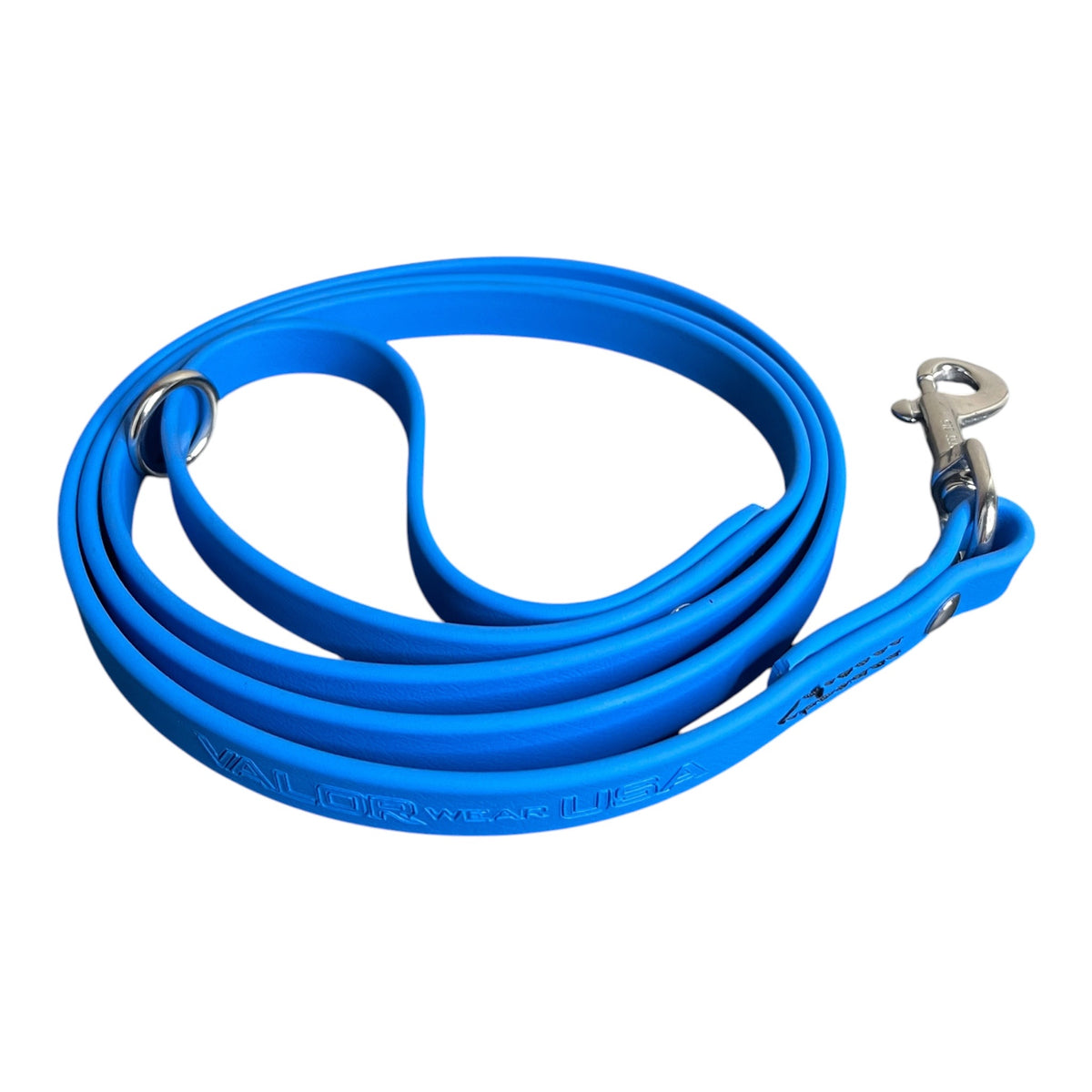 3/4 “Super Heavy BioThane Leash Sewn & Reinforced with Chicago Post